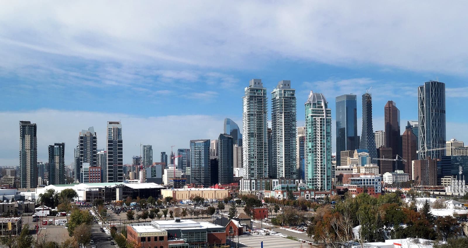 Calgary skyline, Alberta