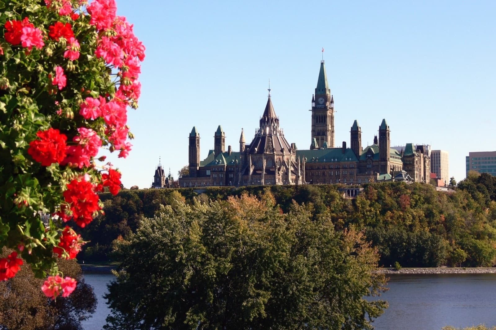 Parliament Hill in Ottawa, Canada